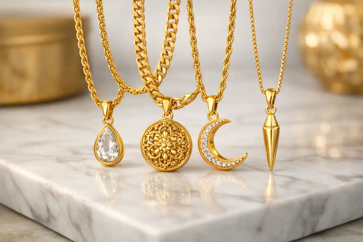 Best Chain Styles for Pendants in 21K and 22K Gold
