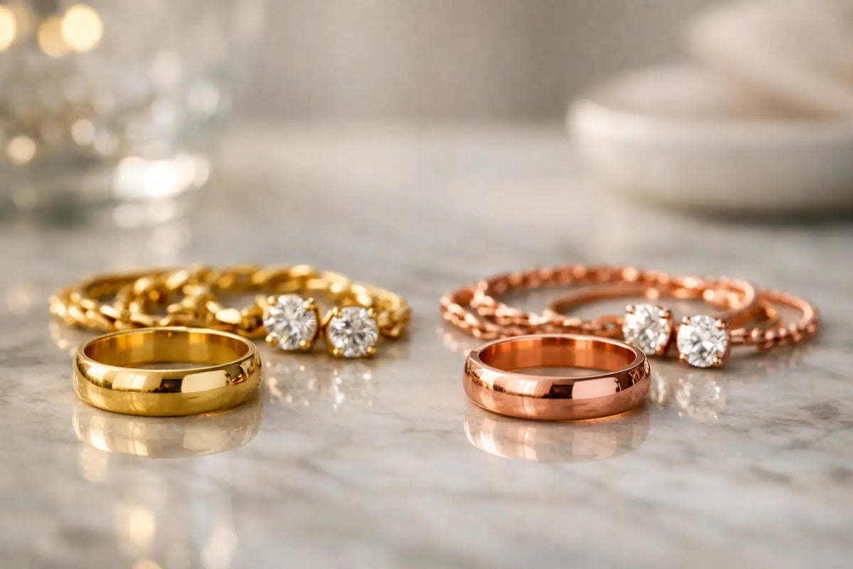 Yellow Gold Versus Rose Gold: Which Suits You?