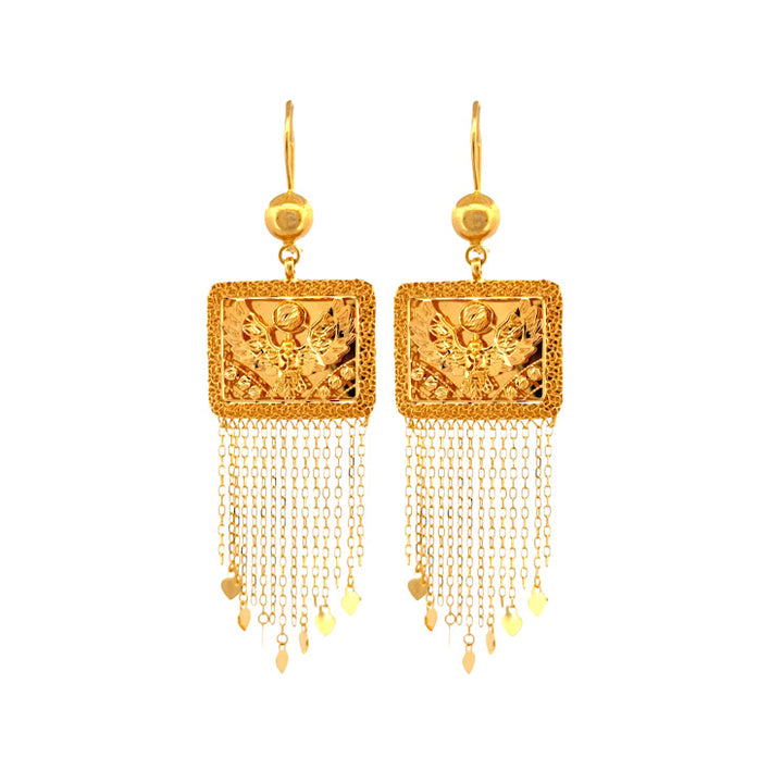 22K Gold Earrings 12.93g