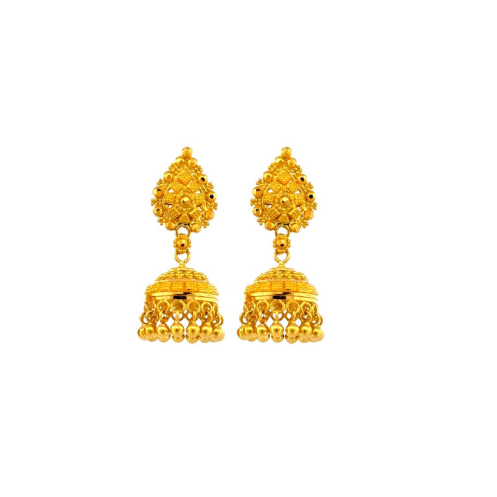22K Gold Earrings 7.94g