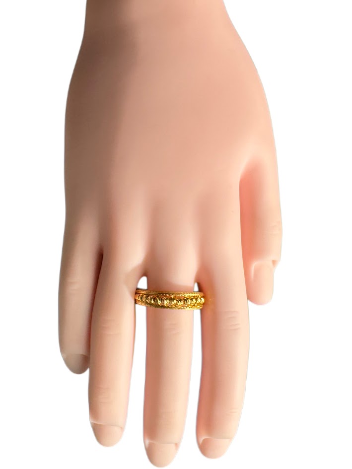 21K Gold Ring 3.28g