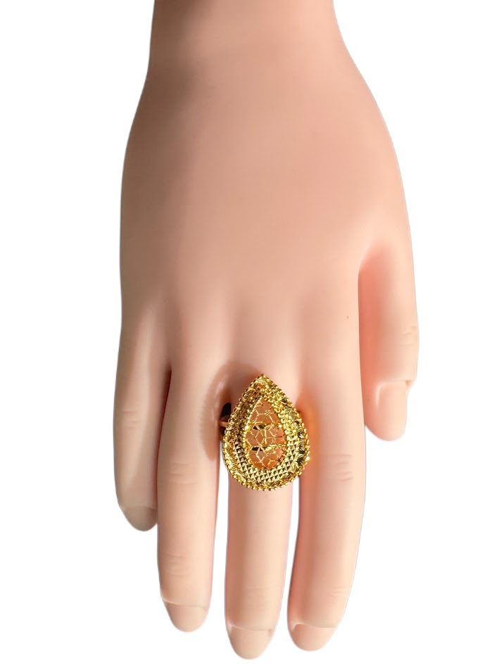 21K Gold Ring 3.29g
