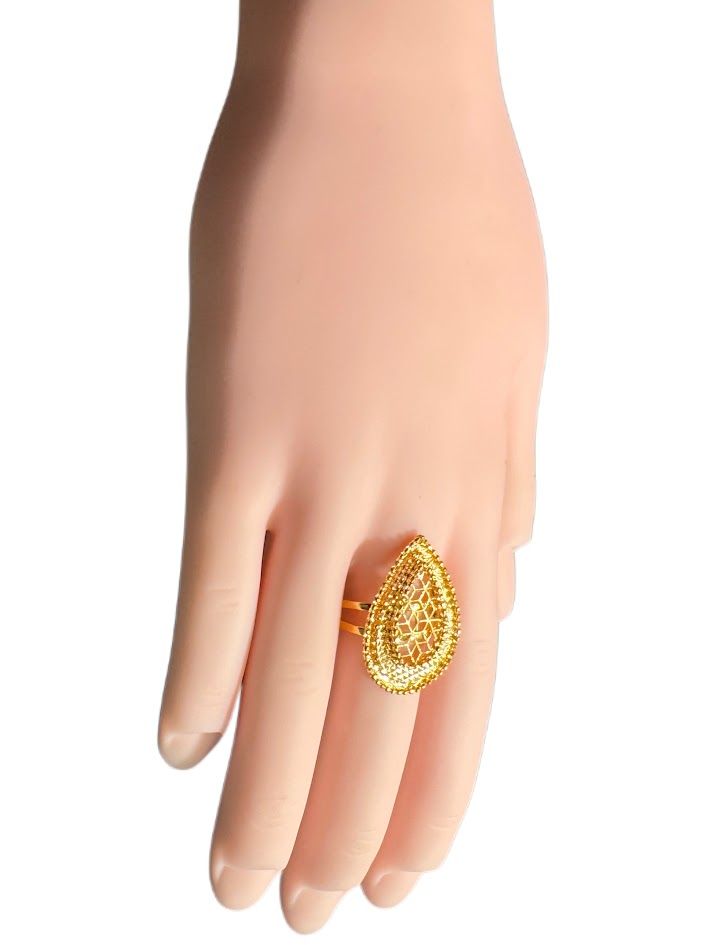 21K Gold Ring 3.29g