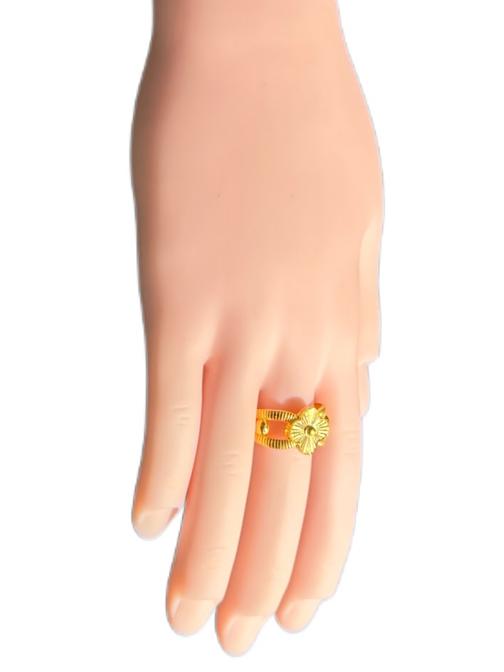 21K Gold Ring 3.38g