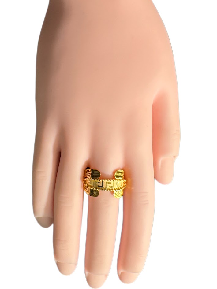 21K Gold Ring 2.45g