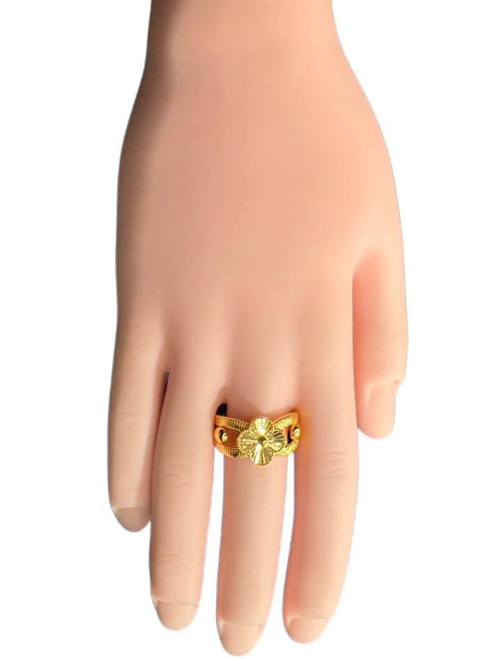 21K Gold Ring 3.29g