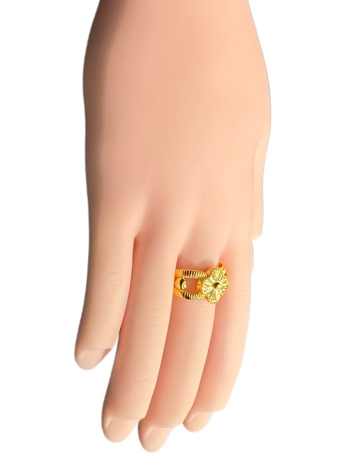 21K Gold Ring 3.29g