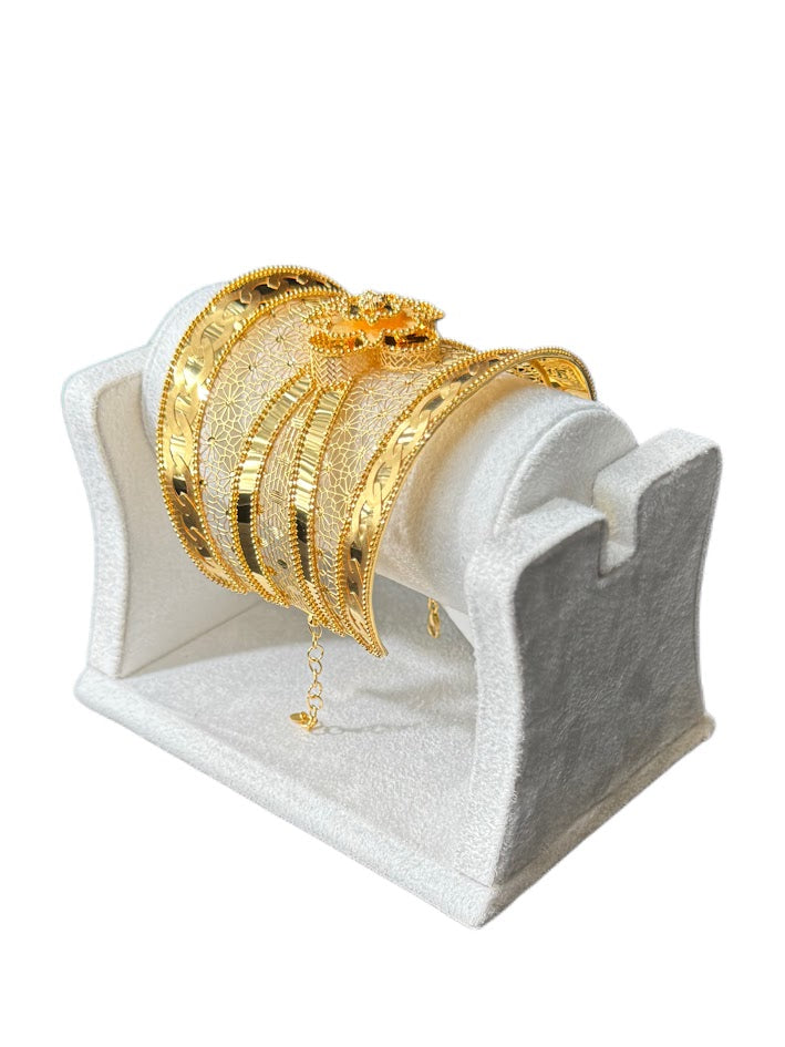 21K Gold Bangle 43.26g