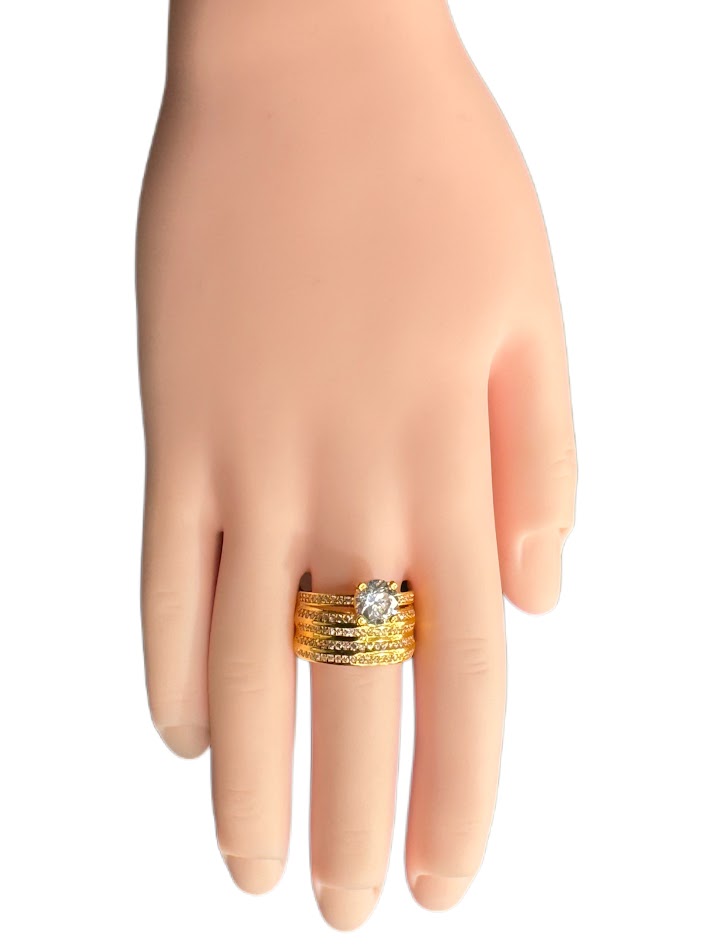 22K Gold Ring 6.18g