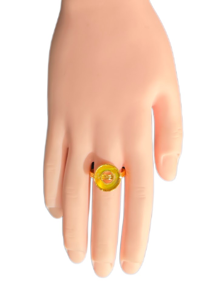 22K Gold Ring 3.87g