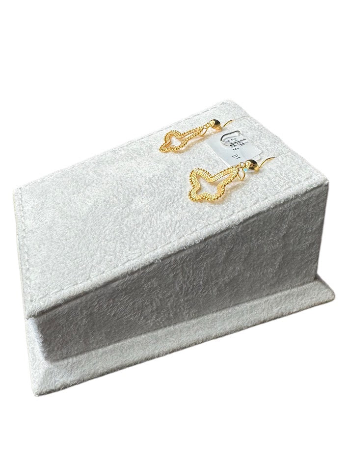 21K Gold Earrings 2.34g