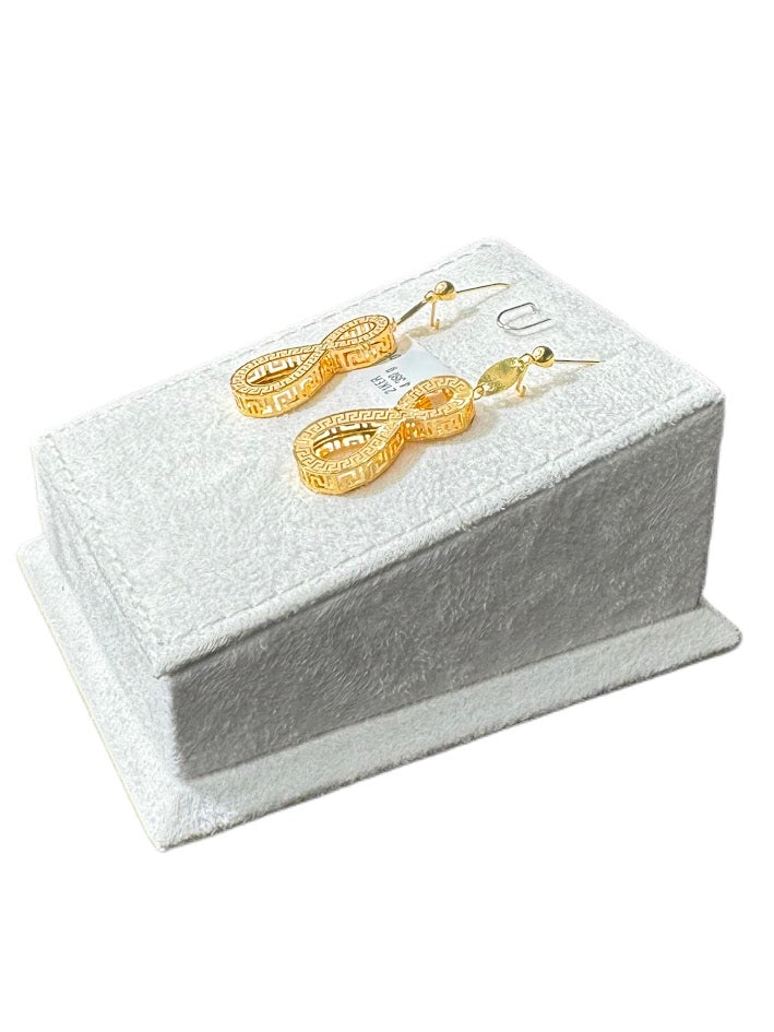 21K Gold Earrings 4.38g