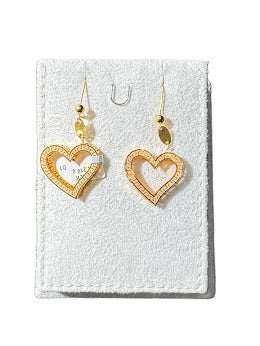 21K Gold Earrings 4.21g