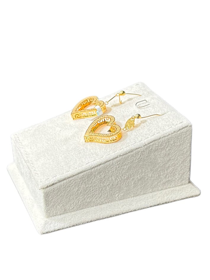 21K Gold Earrings 4.21g