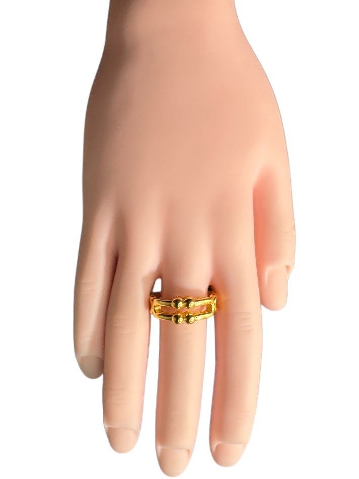 21K Gold Ring 3.24g