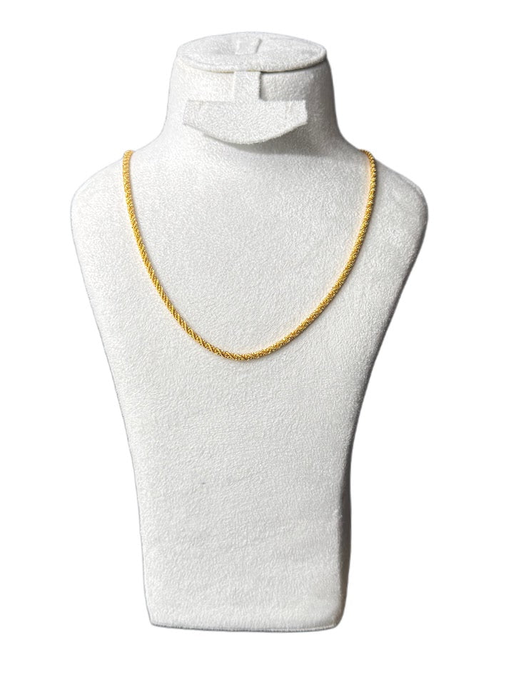 22K Gold Chain 12.4g