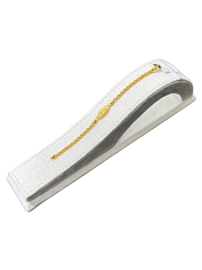 22K Gold Bracelet 3g