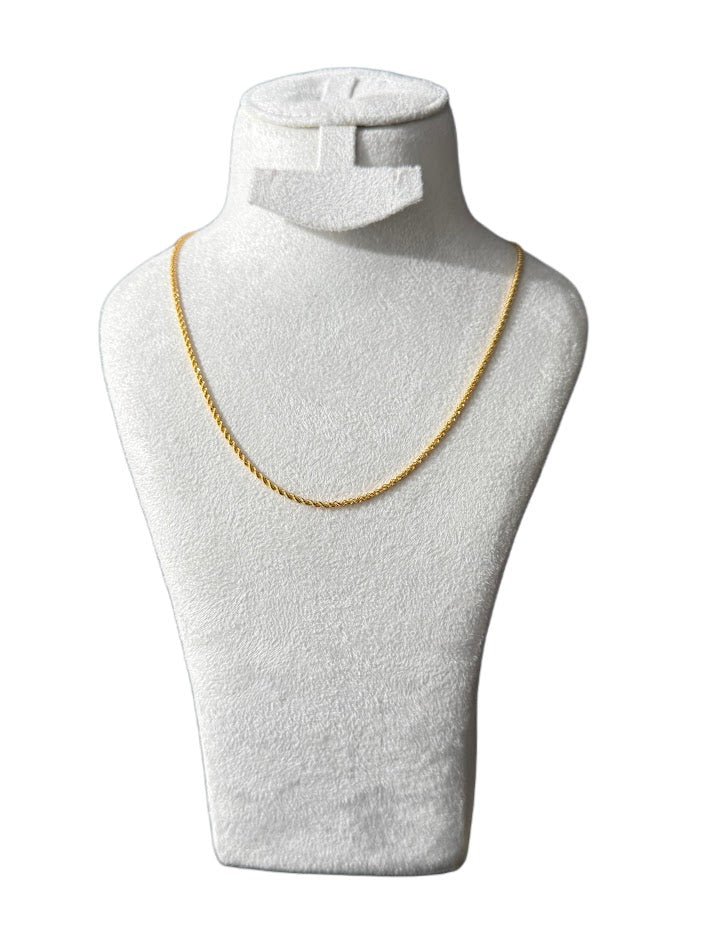 22K Gold Chain 3.52g