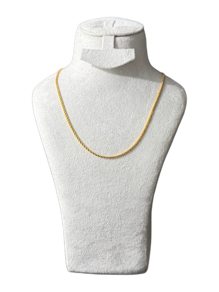 22K Gold Chain 3.47g