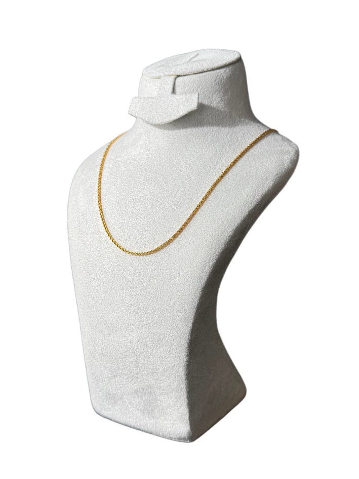 22K Gold Chain 3.47g