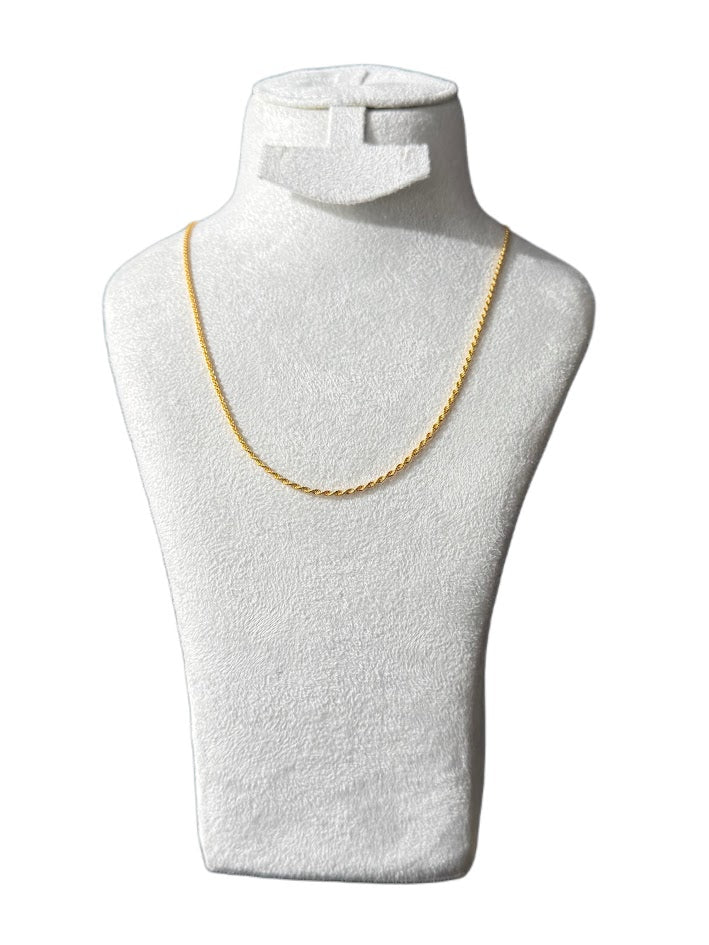 22K Gold Chain 2.56g