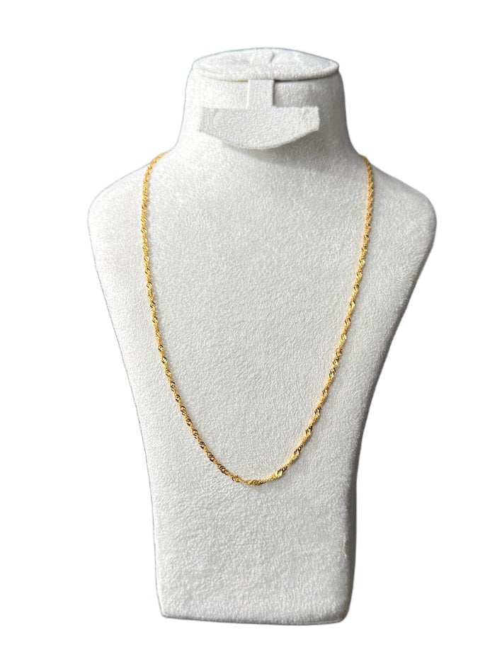22K Gold Chain 6.8g