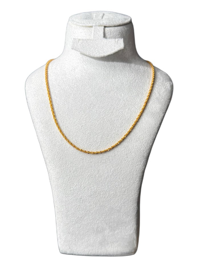 22K Gold Chain 15.4g