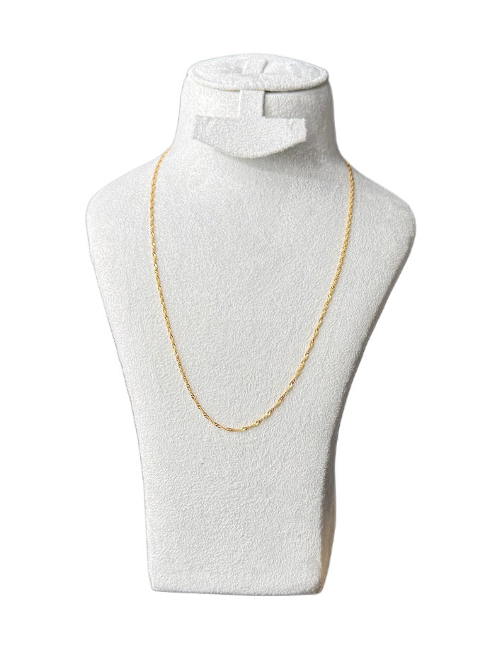22K Gold Chain 2.77g