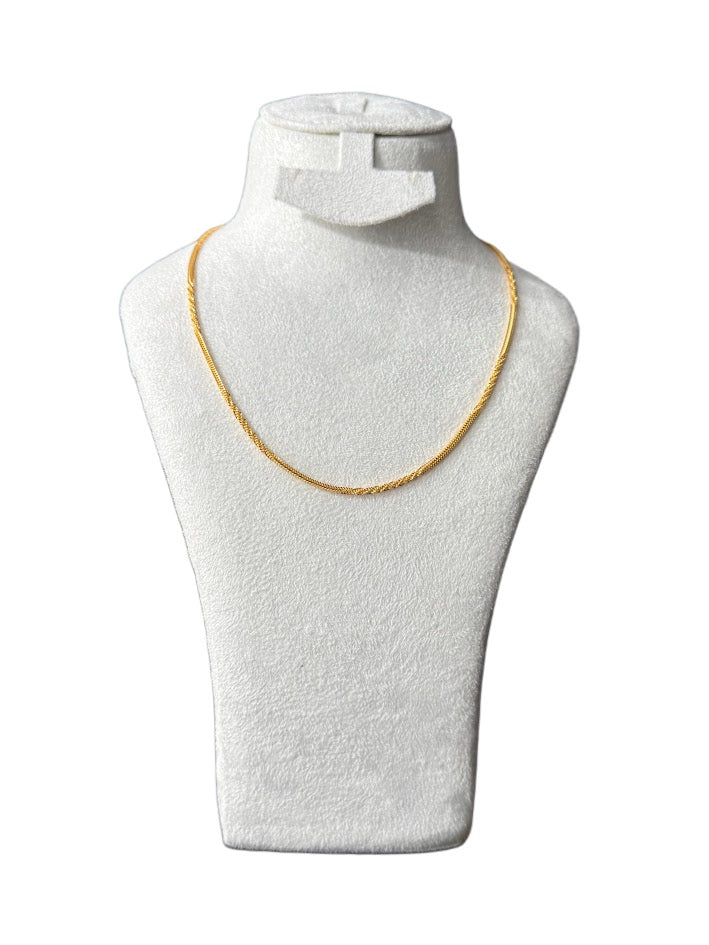 22K Gold Chain 9.22g