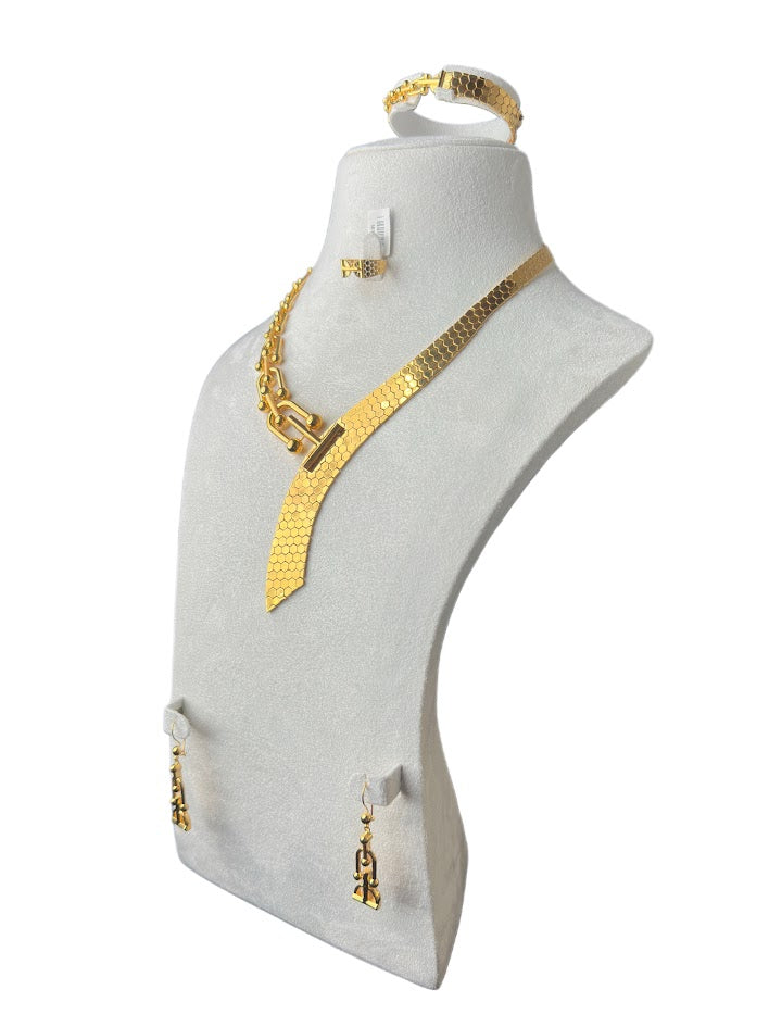 21K Gold Necklace 77.41g