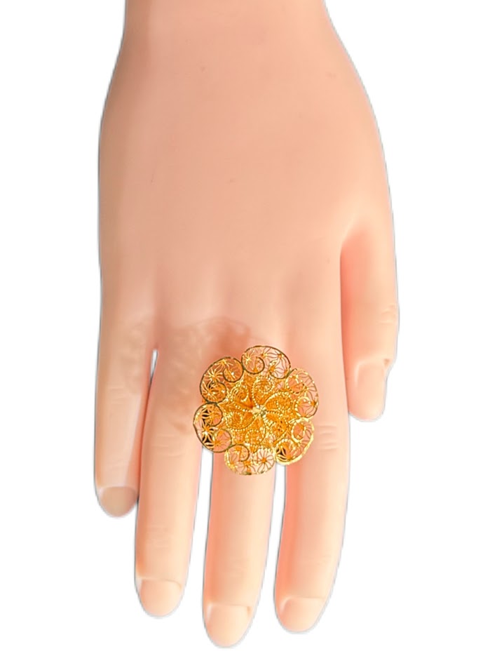 21K Gold Ring 6.54g