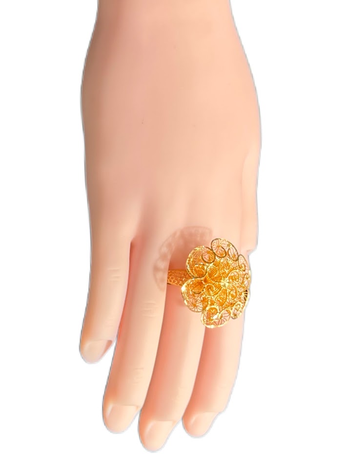 21K Gold Ring 6.54g
