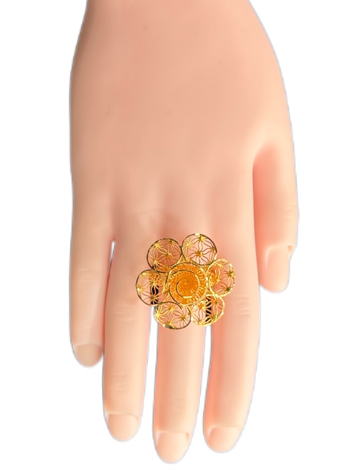 21K Gold Ring 5.36g