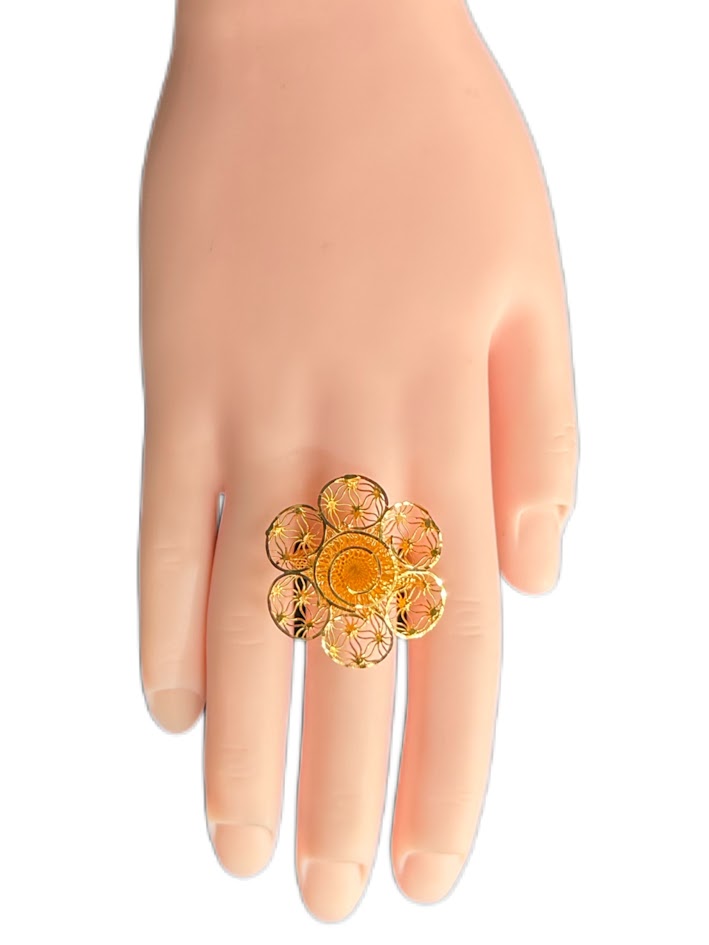 21K Gold Ring 4.96g