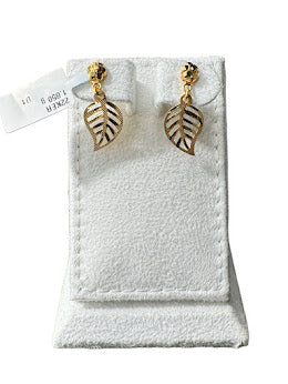 22K Gold Earrings 1.85g