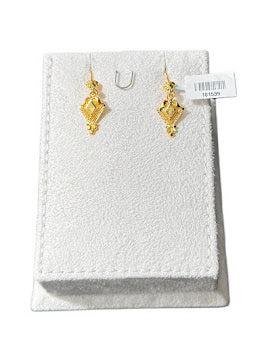 22K Gold Earrings 2.69g