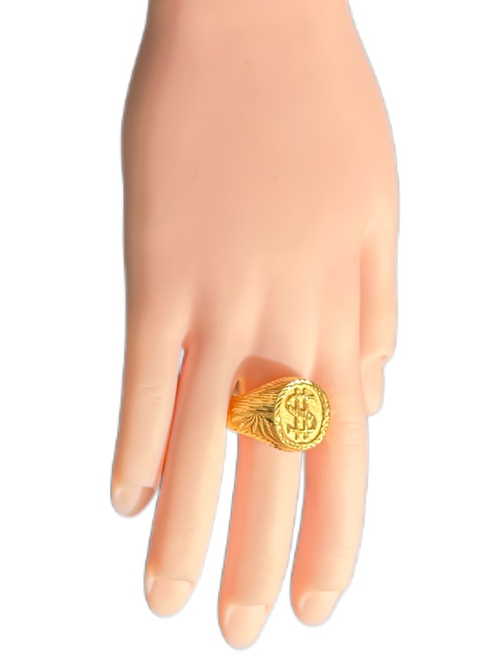 22K Gold Ring 4.12g