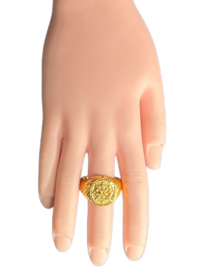 22K Gold Ring 3.93g