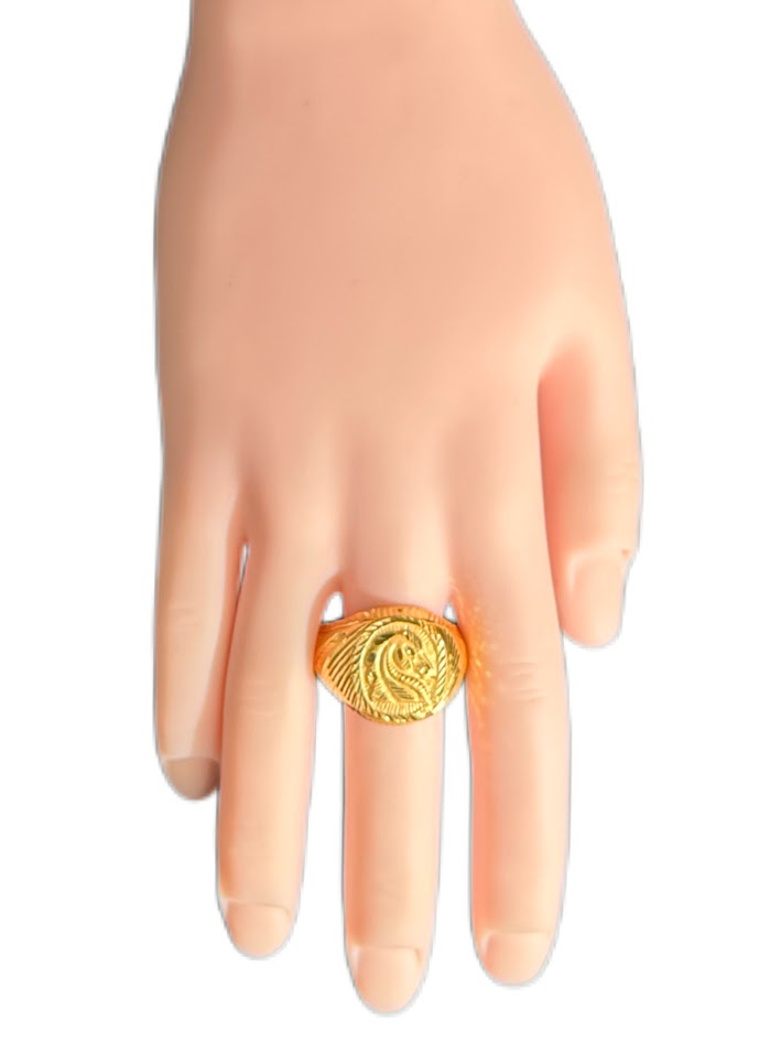 22K Gold Ring 3.9g