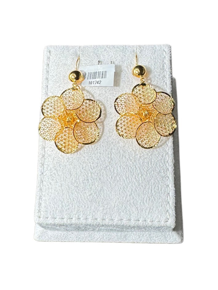 22K Gold Earrings 10.89g