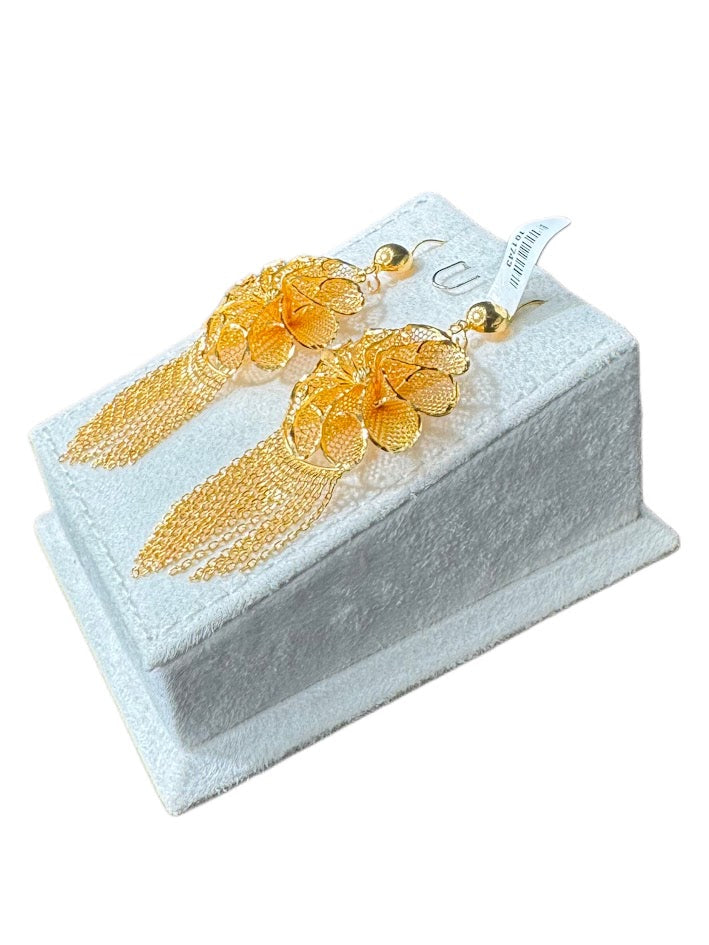 22K Gold Earrings 25.19g