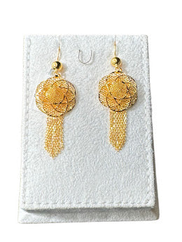 22K Gold Earrings 9.71g