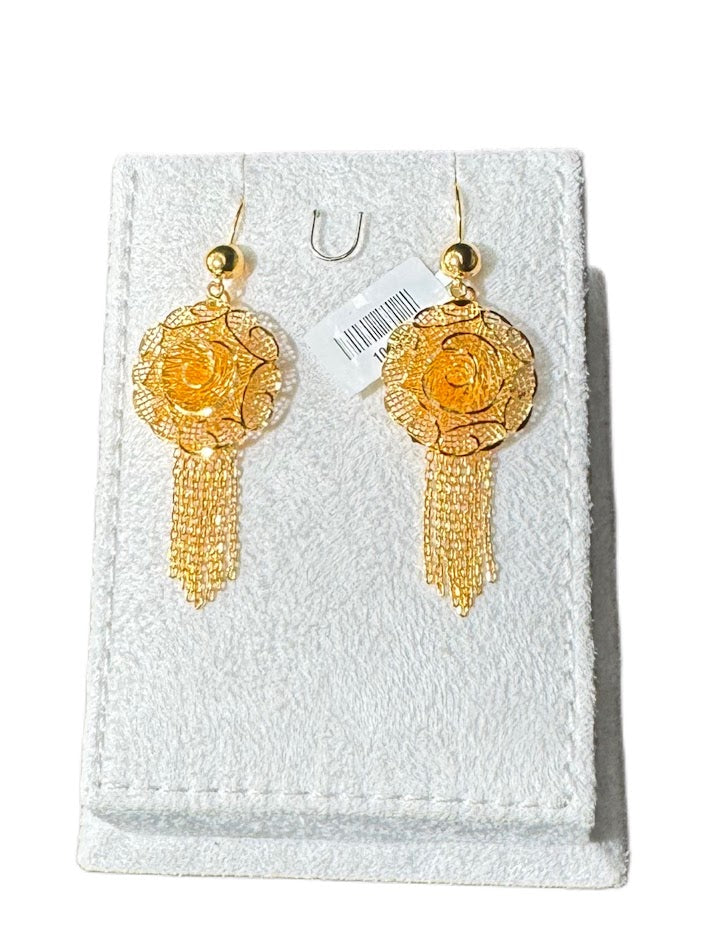22K Gold Earrings 10.2g