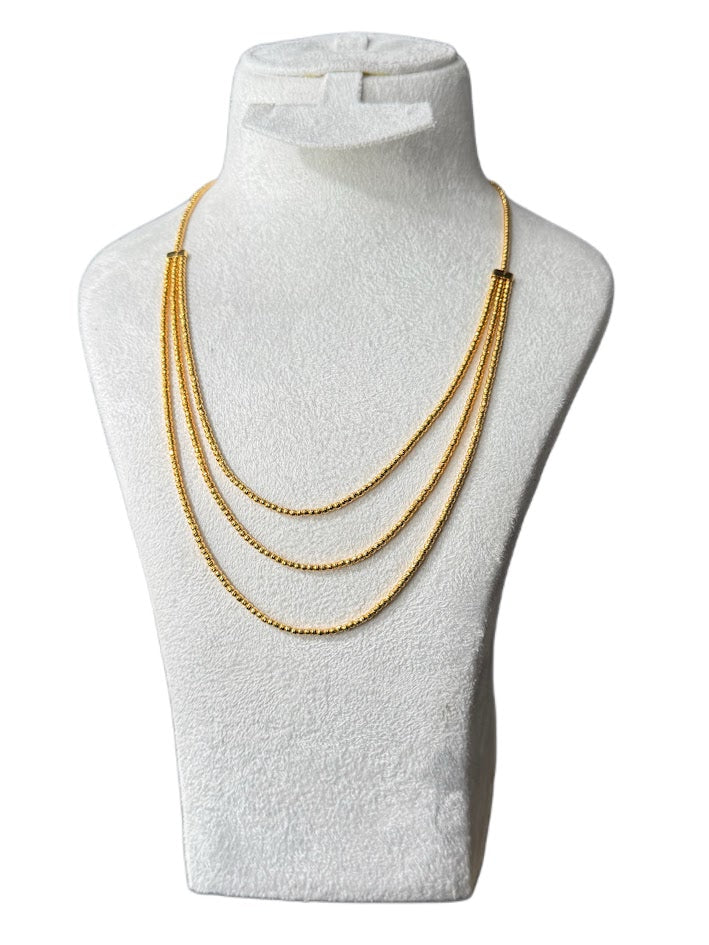 21K Gold Necklace 17.28g