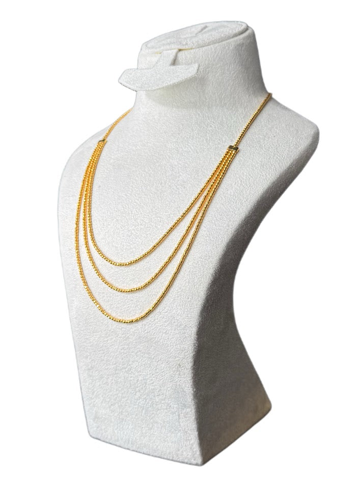 21K Gold Necklace 17.28g