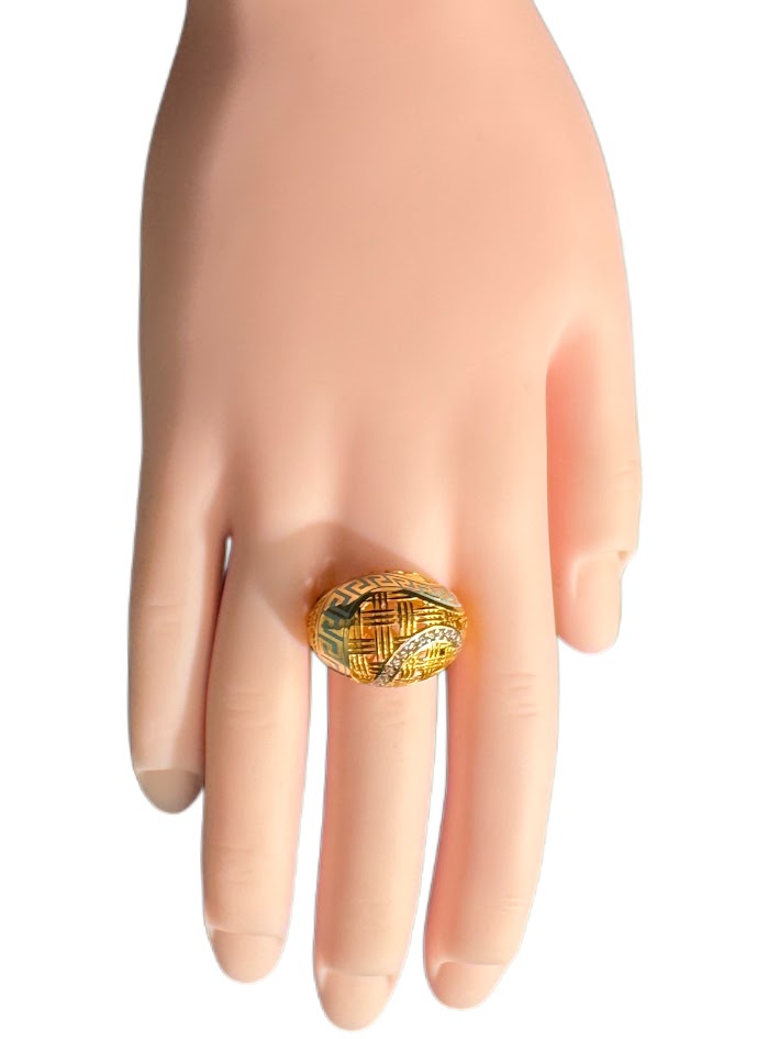 21K Gold Ring 6.53g