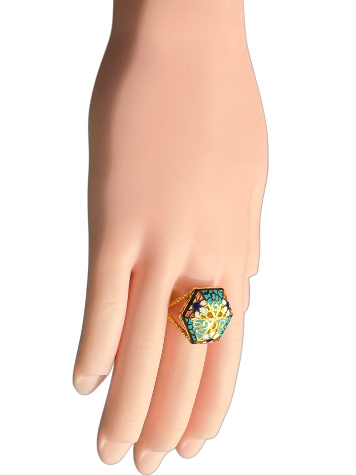 21K Gold Ring 7.6g