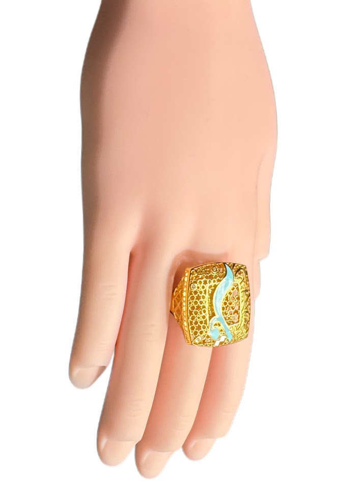21K Gold Ring 7.9g