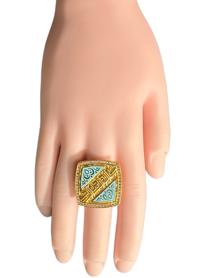 21K Gold Ring 8.44g