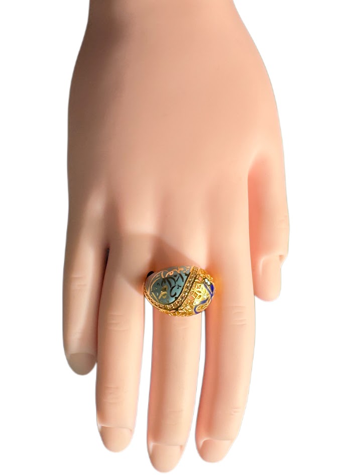 21K Gold Ring 5.41g